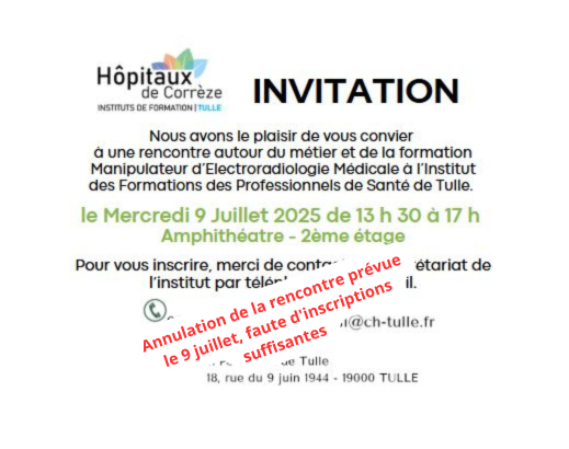 RENCONTRE METIER ET FORMATION IFMEM